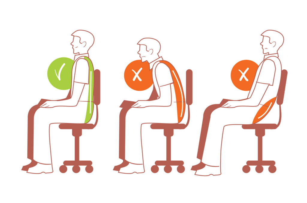 1/ Extended Sitting Time / Poor Posture / Hyperlordosis