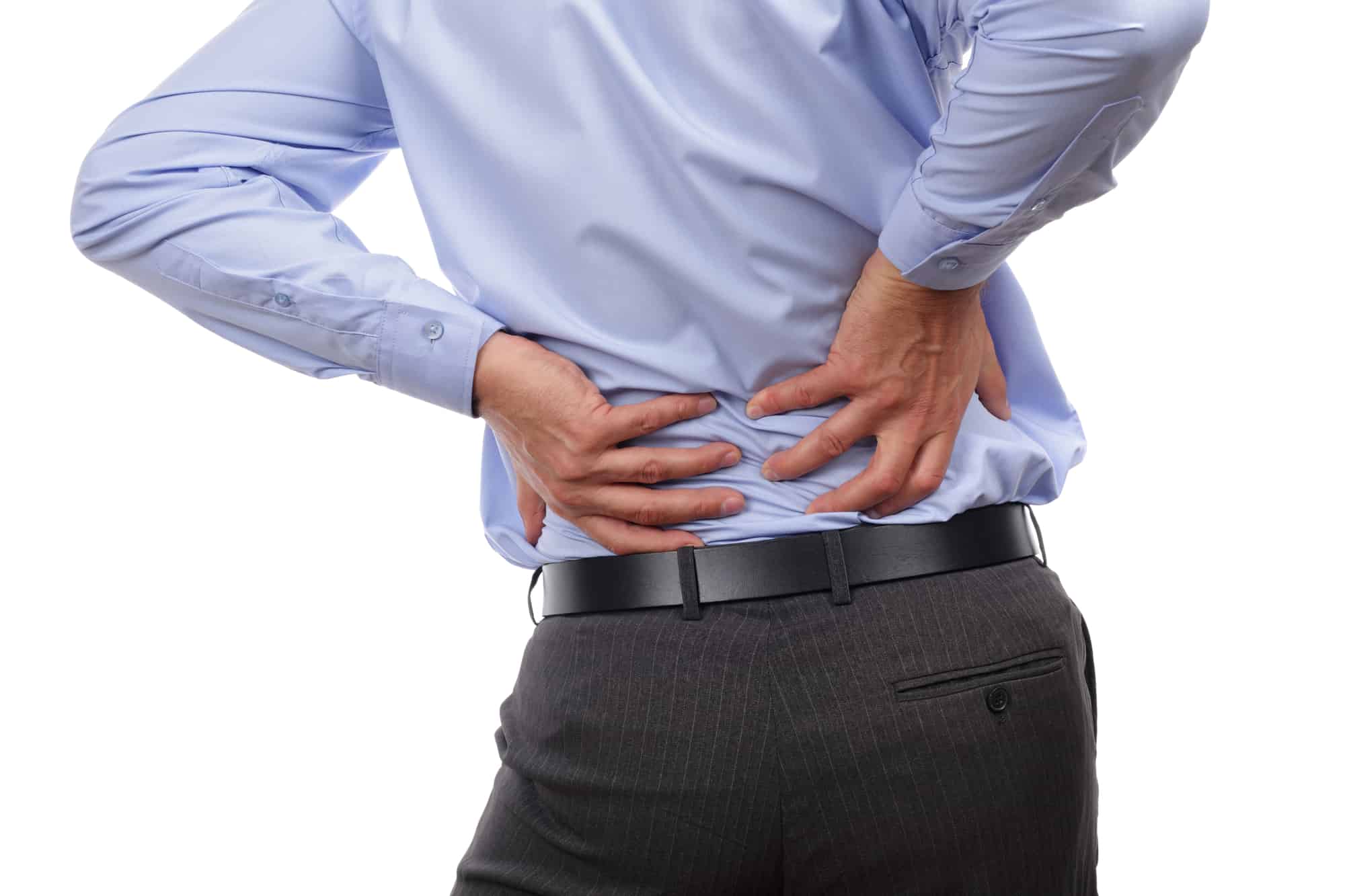 lower back pain caused by poor posture