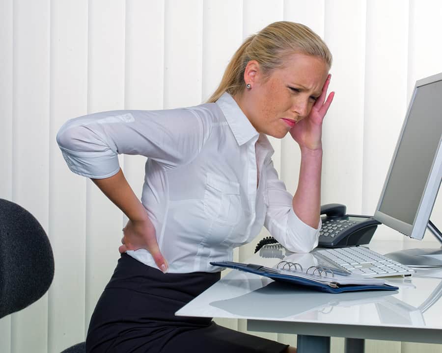 Lower Back Pain from Your Office Chair – 4 Things to Look For