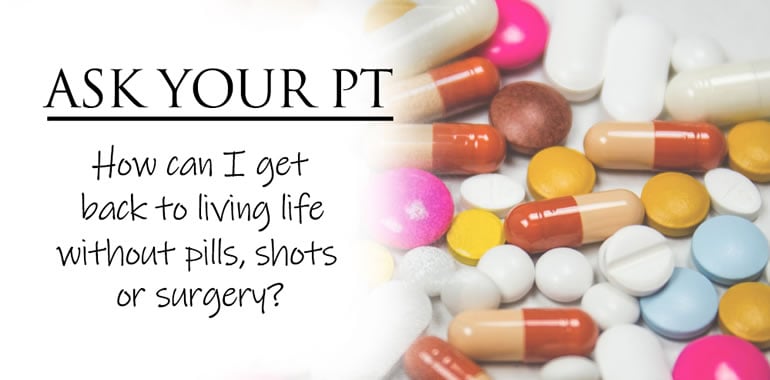 How Can I Get Back To Living Life Without Pills, Shots OR Surgery?